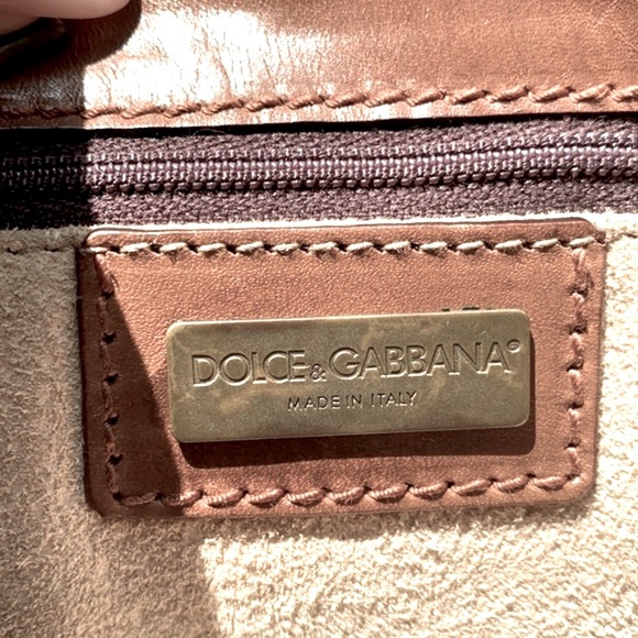 Vintage Dolce & Gabbana Fur and Leather Tote - Picture 10 of 14